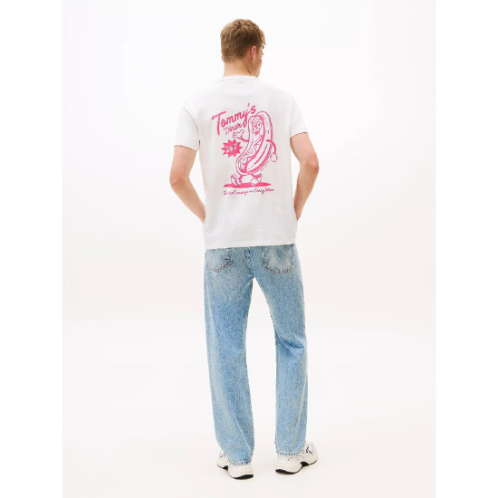 Tommy Hilfiger Ανδρική κοντομάνικη μπλούζα Back Graphic Crew Neck T-Shirt